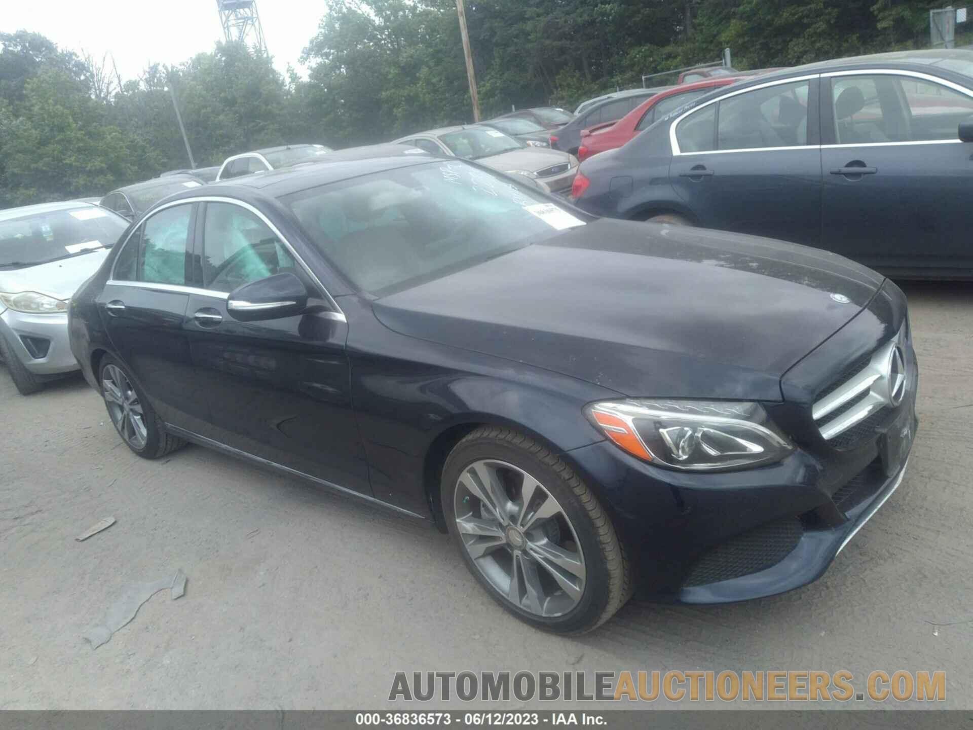 55SWF4KB5FU042235 MERCEDES-BENZ C-CLASS 2015