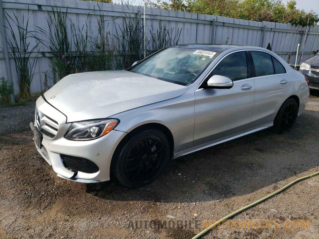 55SWF4KB5FU044177 MERCEDES-BENZ C-CLASS 2015