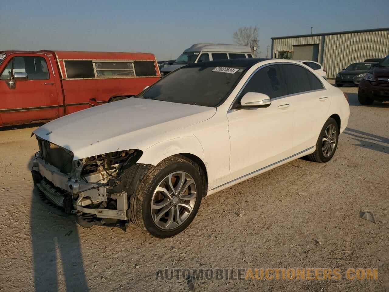 55SWF4KB5FU048245 MERCEDES-BENZ C-CLASS 2015