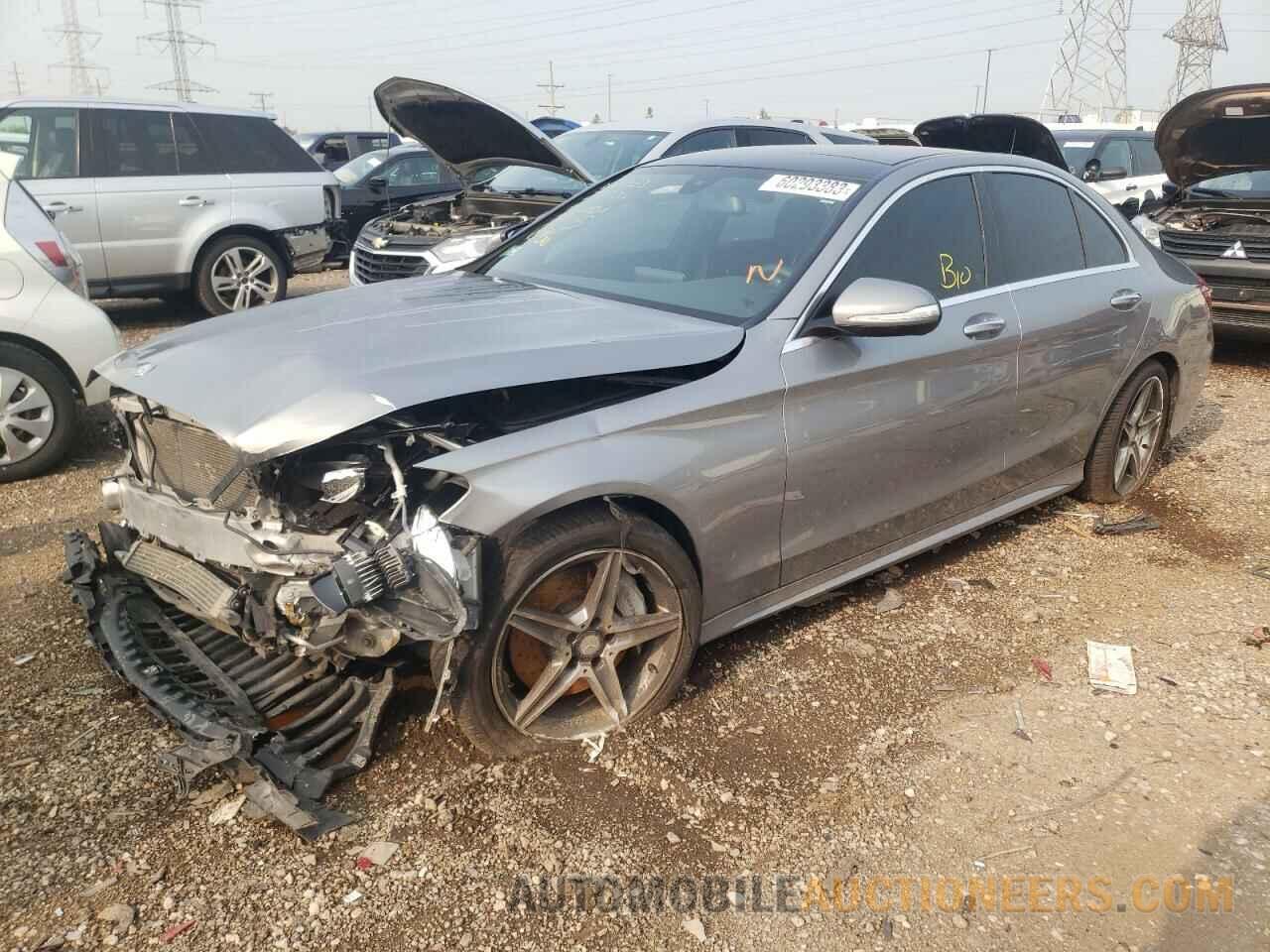 55SWF4KB5FU053932 MERCEDES-BENZ C-CLASS 2015