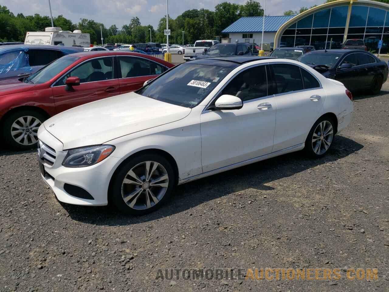 55SWF4KB5FU054367 MERCEDES-BENZ C-CLASS 2015