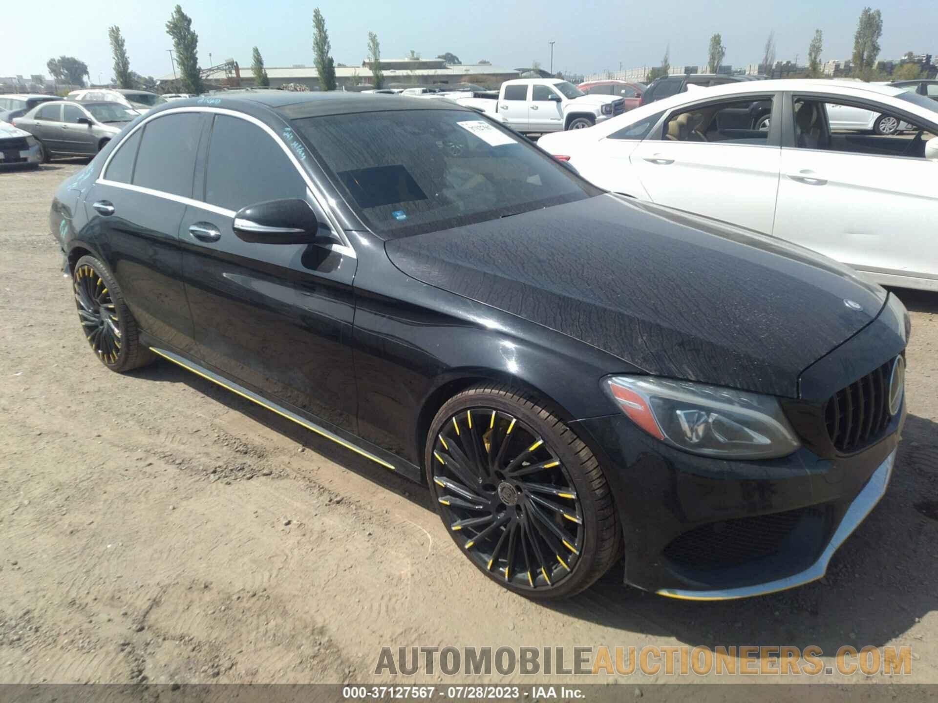 55SWF4KB5FU055177 MERCEDES-BENZ C-CLASS 2015