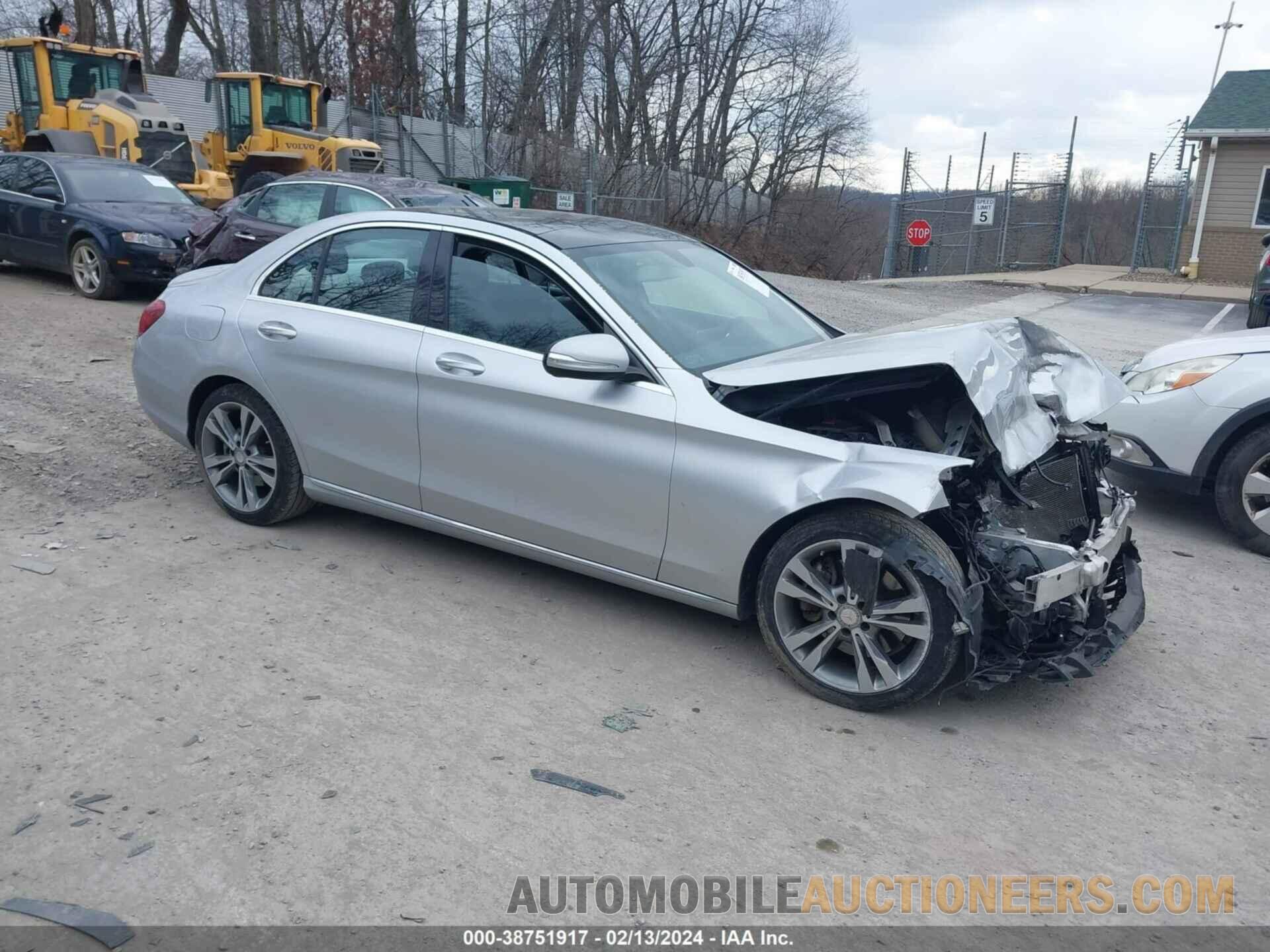 55SWF4KB5FU056037 MERCEDES-BENZ C 300 2015