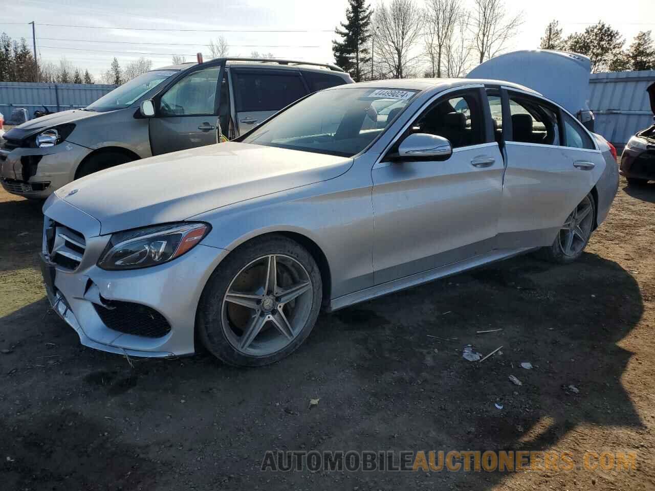 55SWF4KB5FU060153 MERCEDES-BENZ C-CLASS 2015