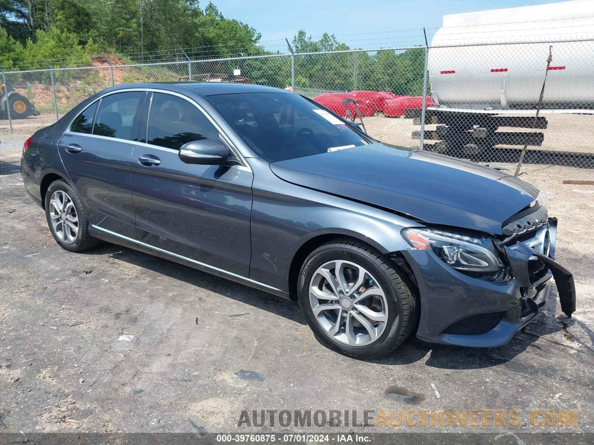 55SWF4KB5FU063134 MERCEDES-BENZ C 300 2015