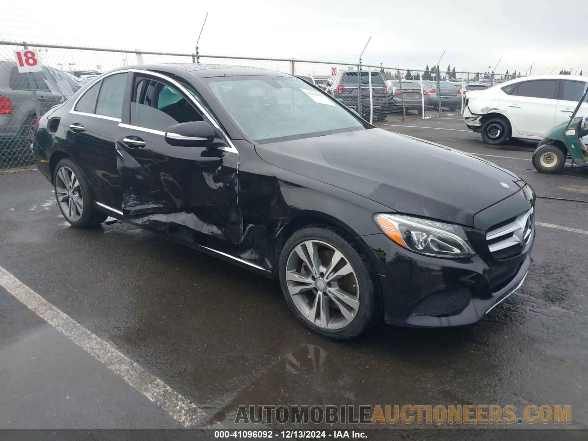 55SWF4KB5FU064221 MERCEDES-BENZ C 300 2015