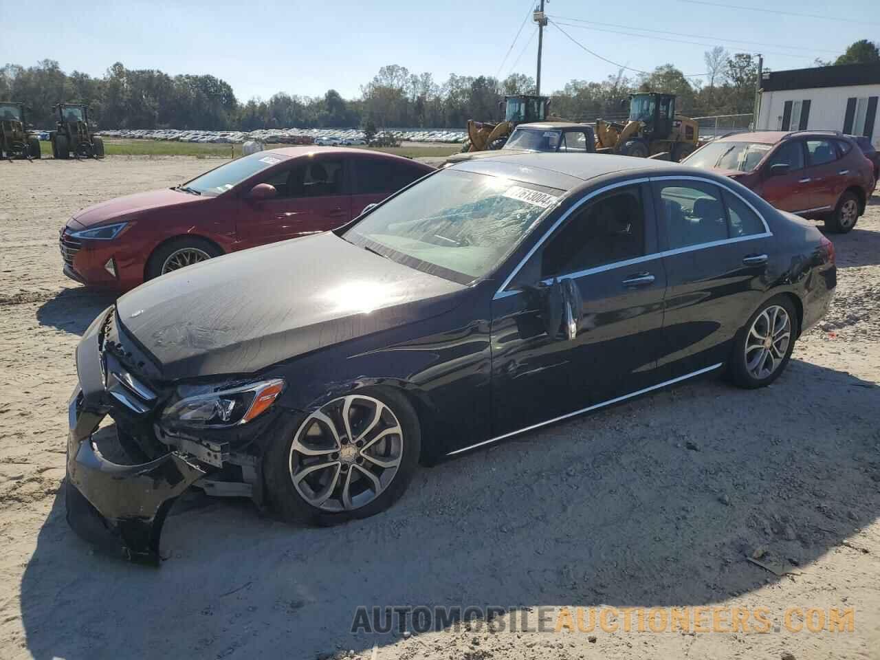 55SWF4KB5FU064509 MERCEDES-BENZ C-CLASS 2015