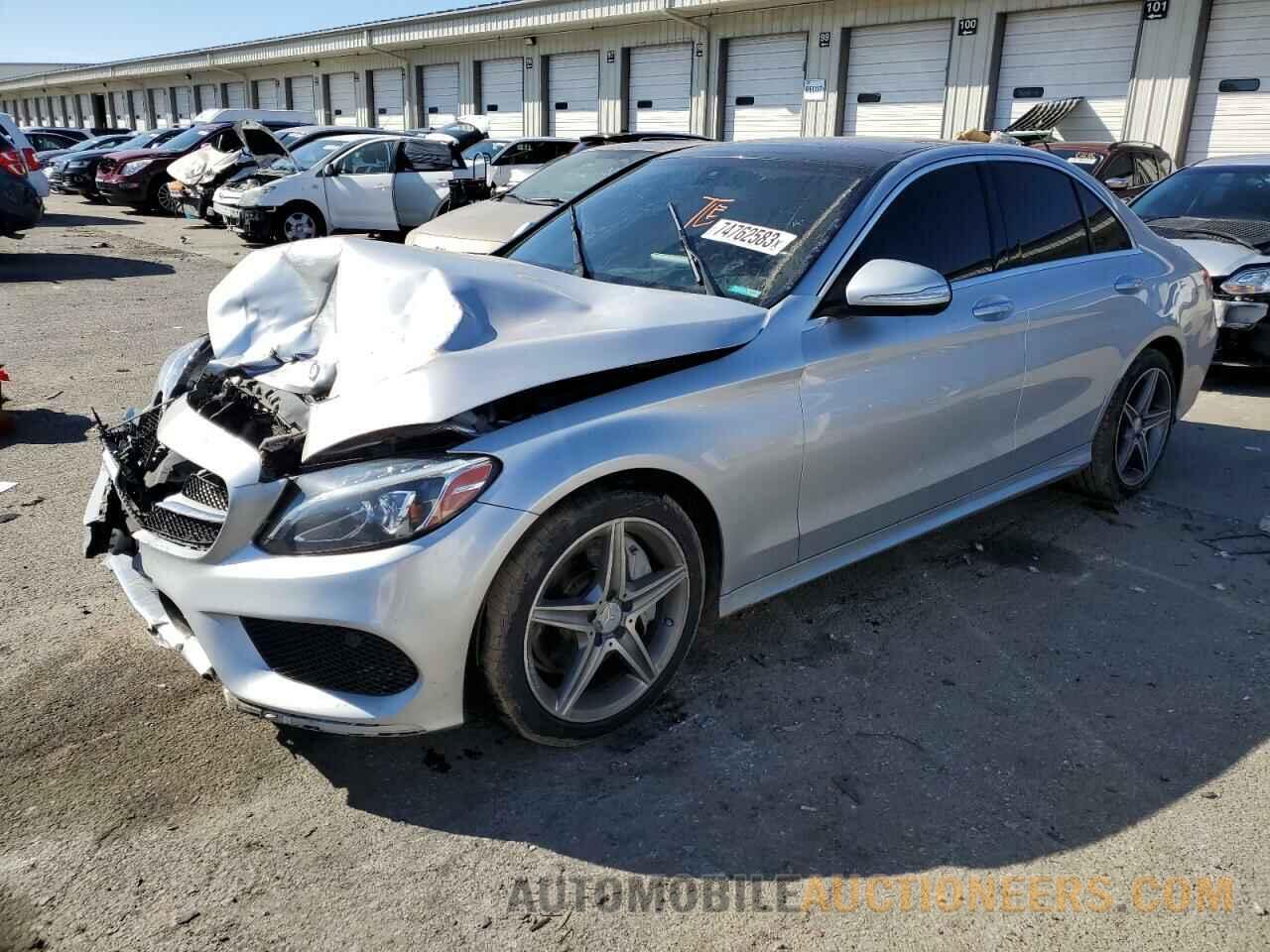 55SWF4KB5FU072237 MERCEDES-BENZ C-CLASS 2015