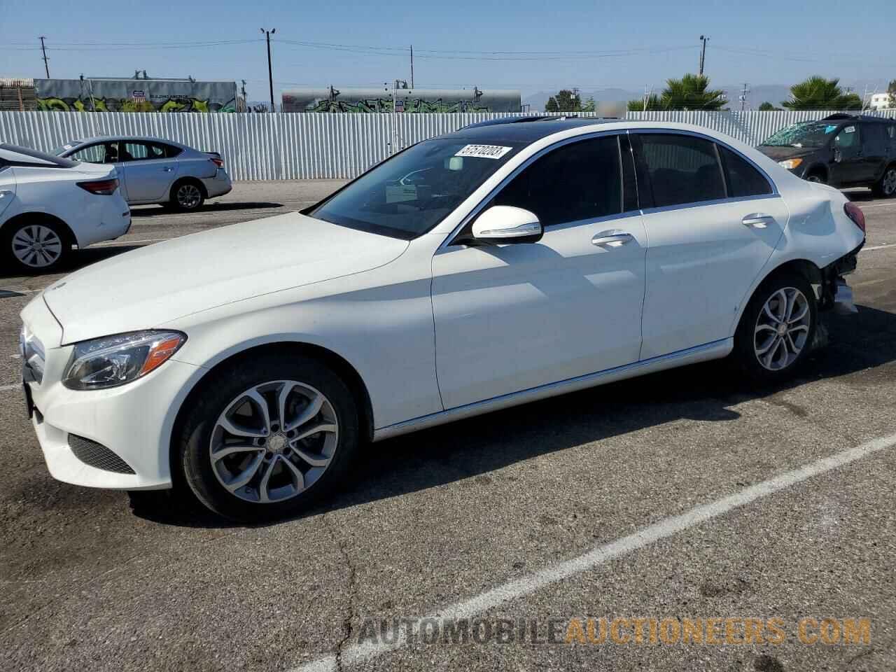 55SWF4KB5FU072920 MERCEDES-BENZ C-CLASS 2015