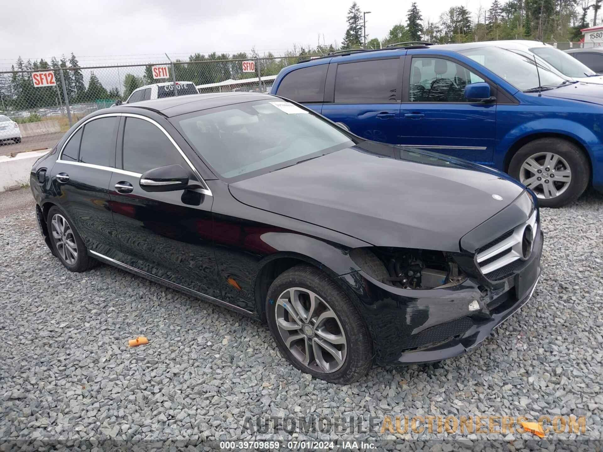 55SWF4KB5FU073517 MERCEDES-BENZ C 300 2015