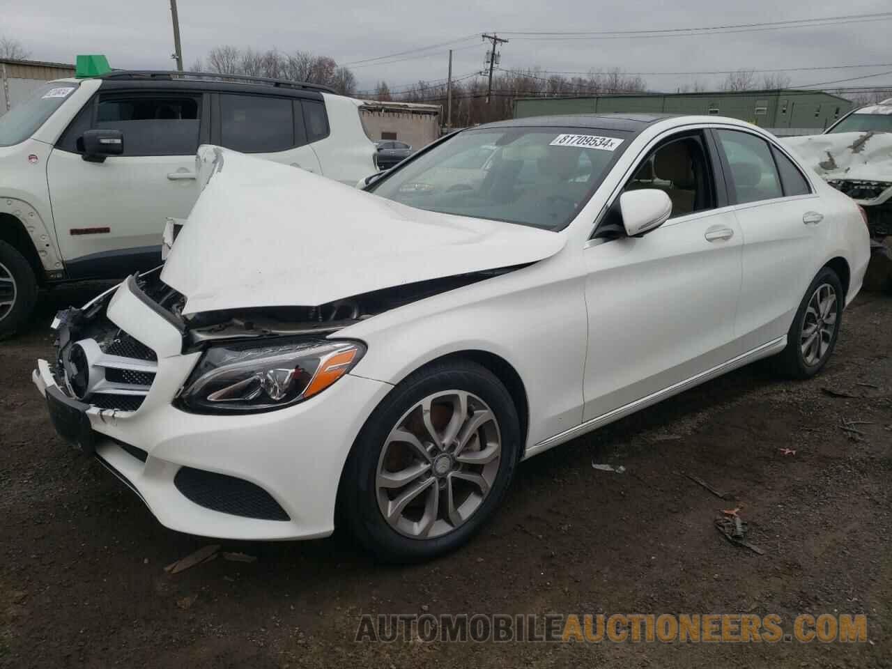 55SWF4KB5FU082430 MERCEDES-BENZ C-CLASS 2015