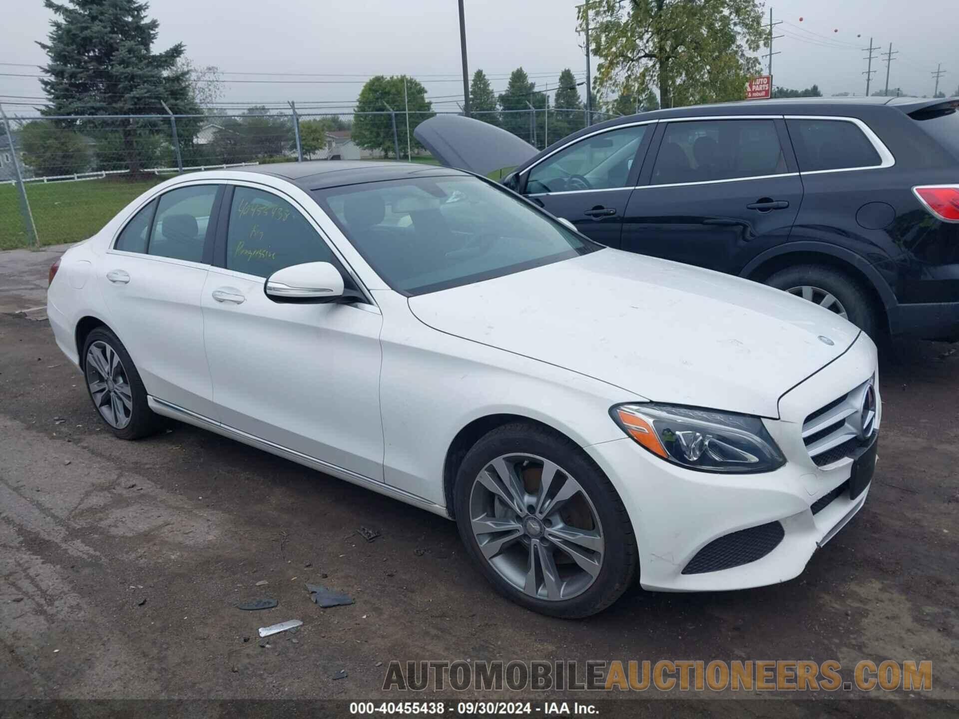 55SWF4KB5FU085568 MERCEDES-BENZ C 300 2015