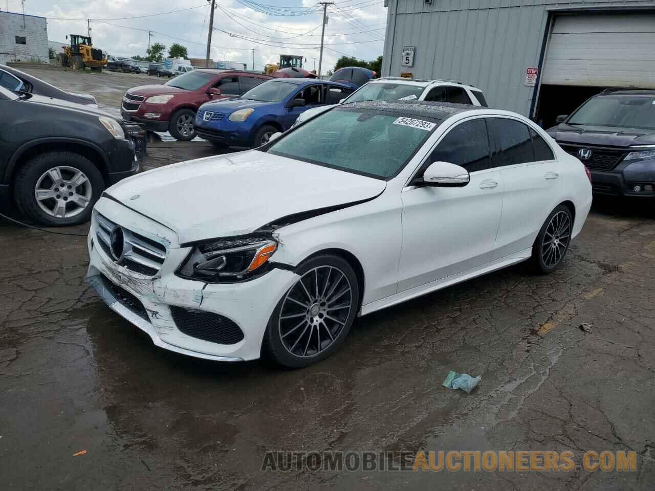 55SWF4KB5FU085652 MERCEDES-BENZ C-CLASS 2015