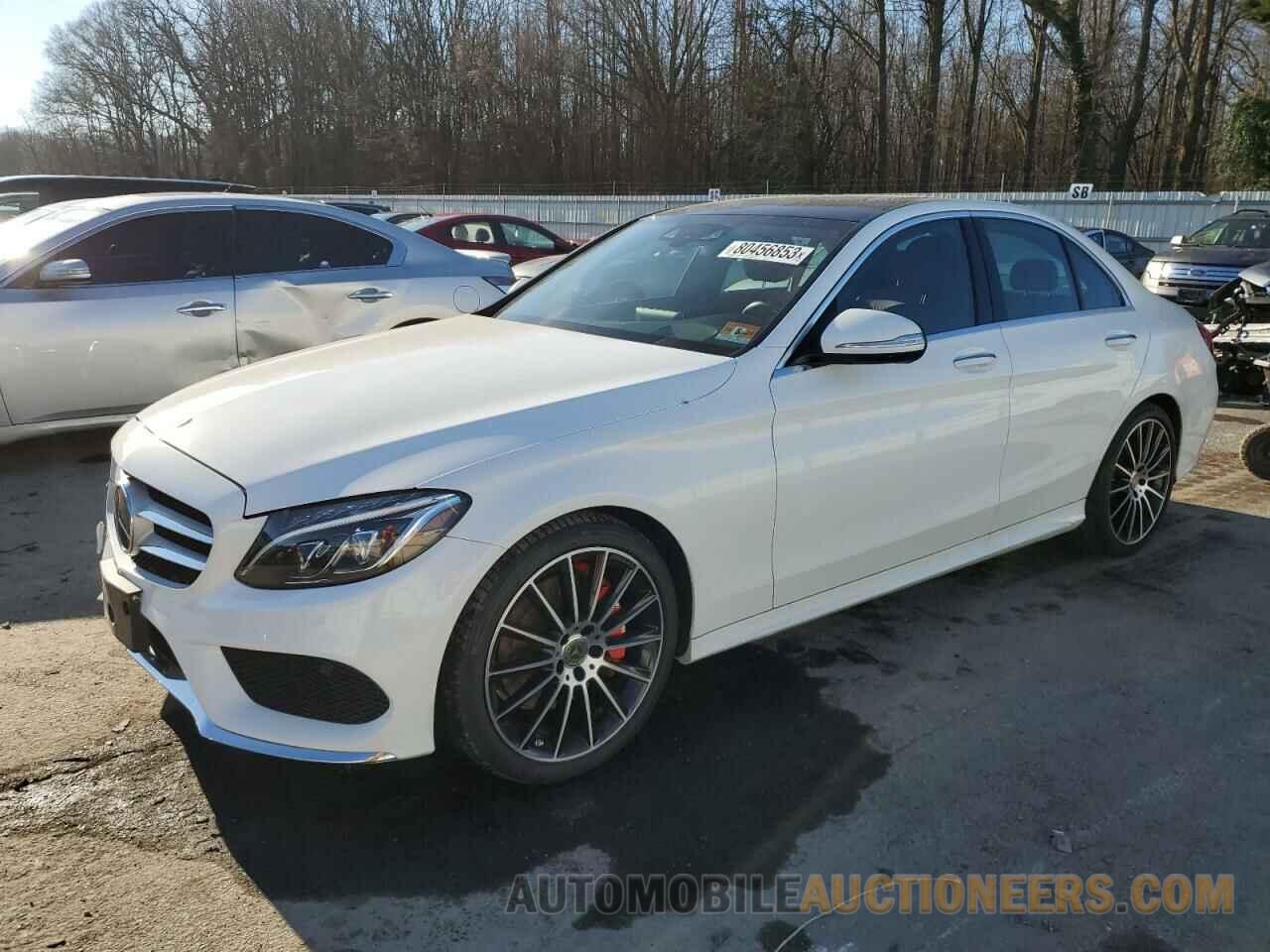 55SWF4KB5FU085814 MERCEDES-BENZ C-CLASS 2015