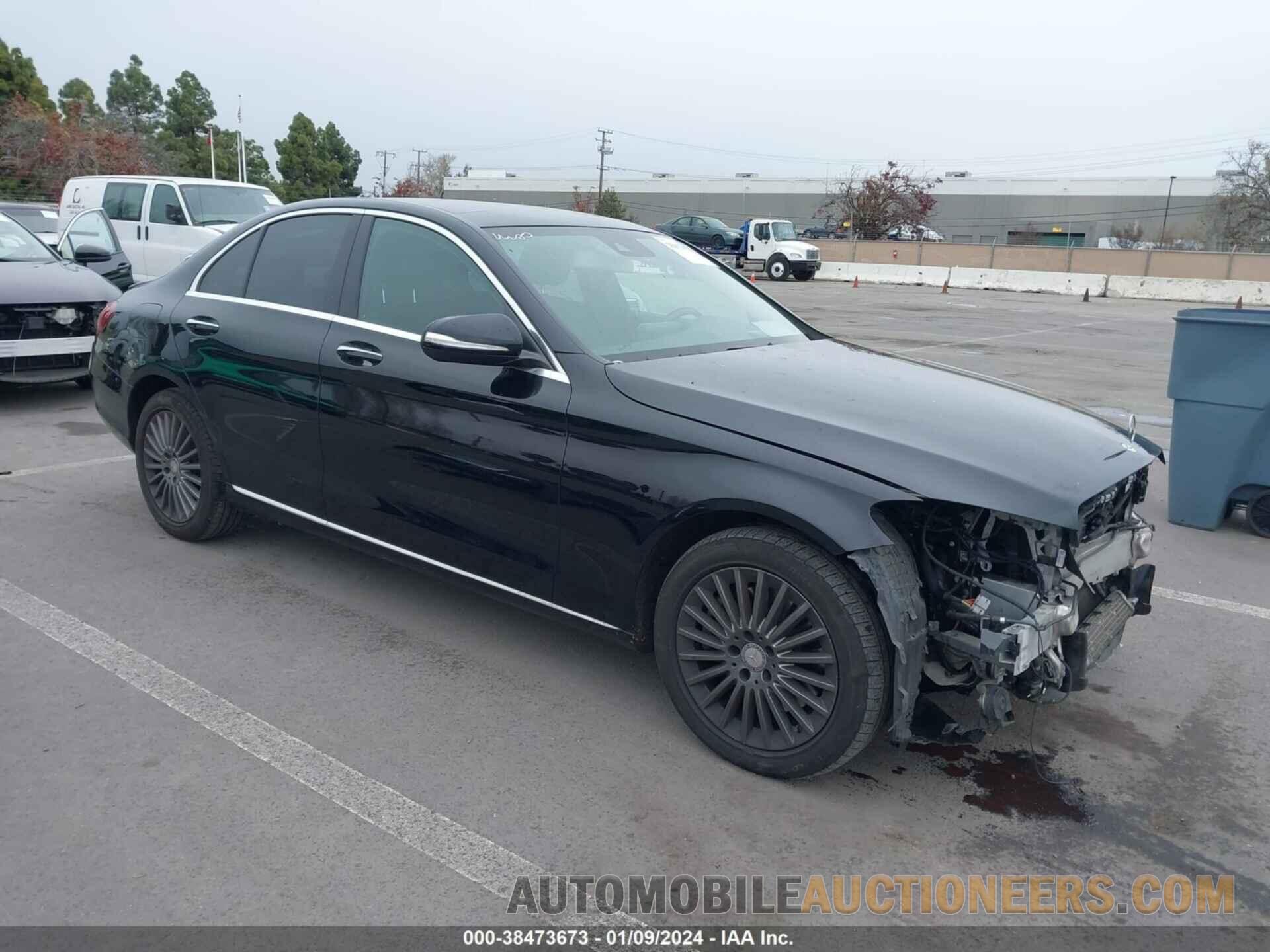 55SWF4KB5FU087434 MERCEDES-BENZ C 300 2015