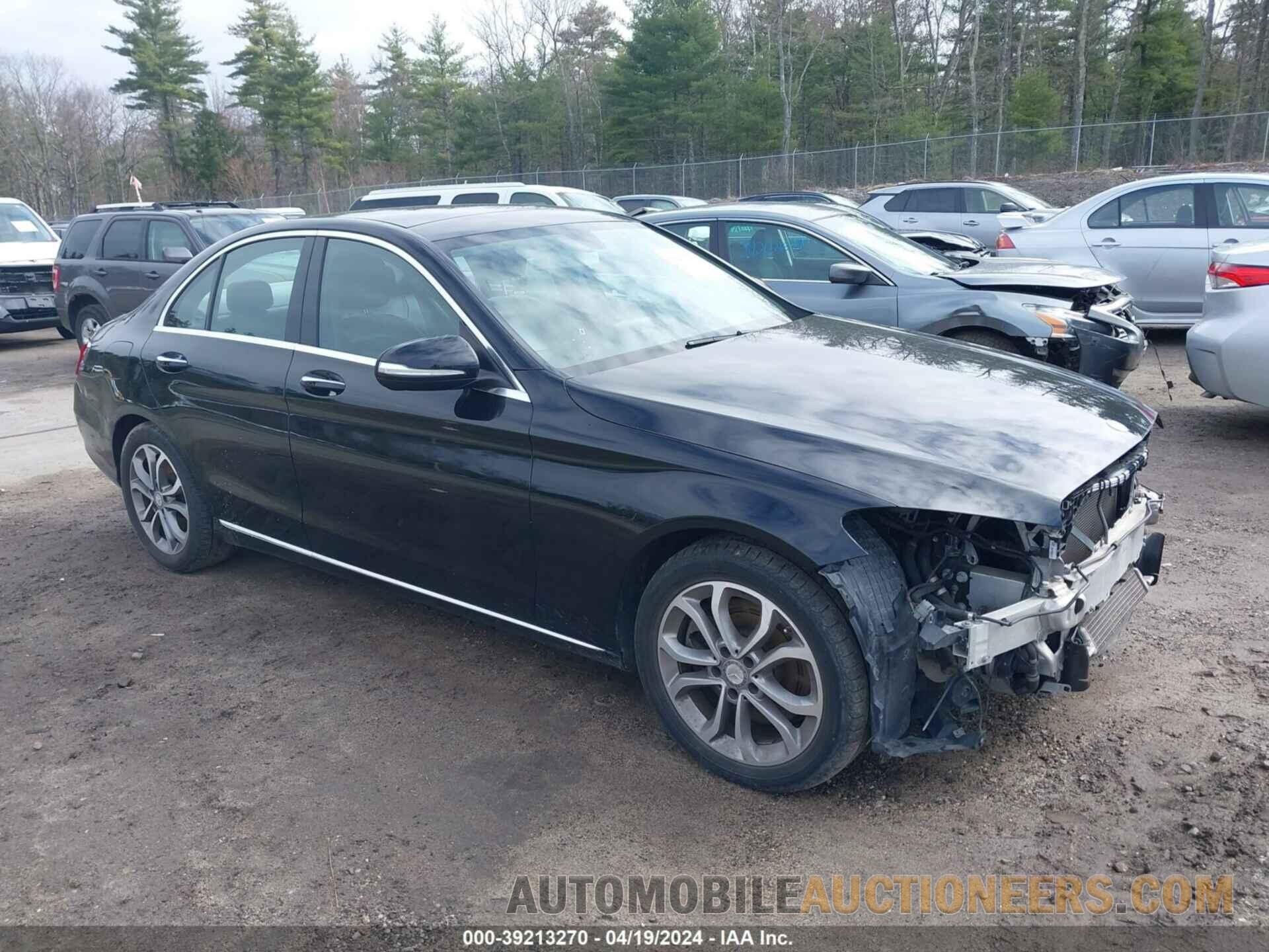 55SWF4KB5FU088485 MERCEDES-BENZ C 300 2015