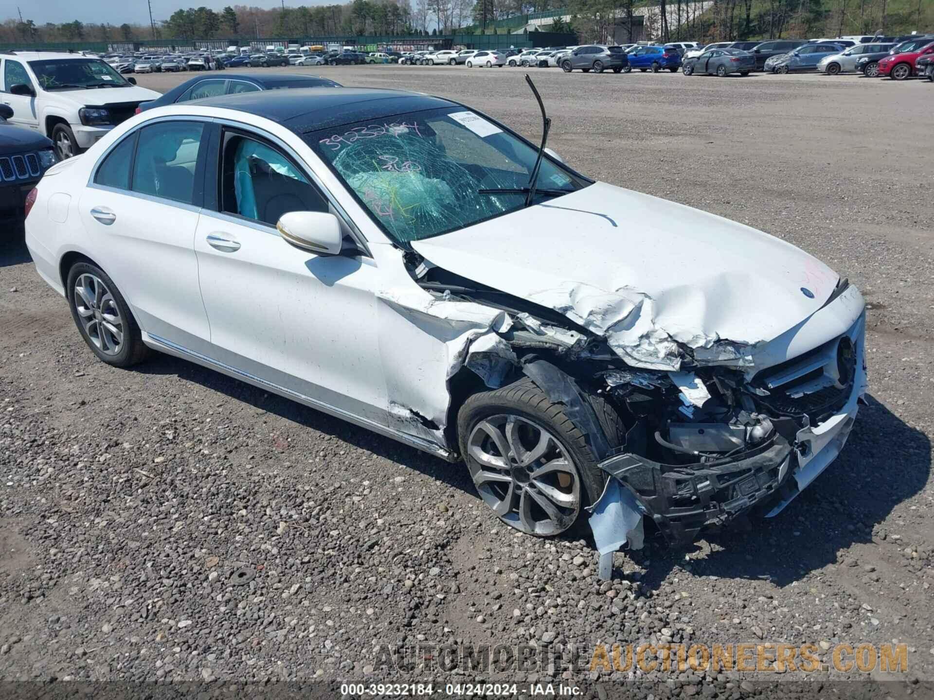 55SWF4KB5FU092889 MERCEDES-BENZ C 300 2015