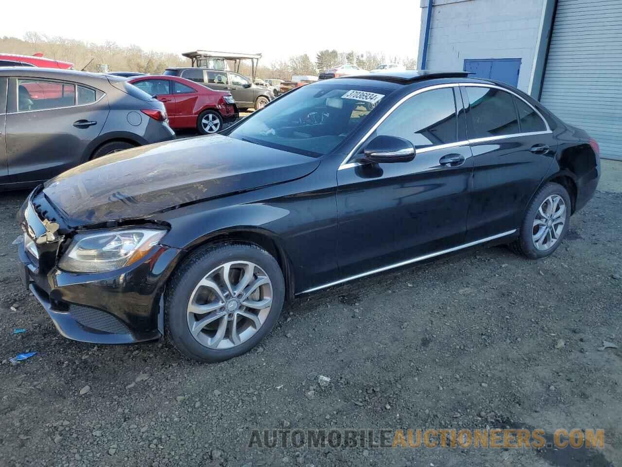 55SWF4KB5FU095260 MERCEDES-BENZ C-CLASS 2015