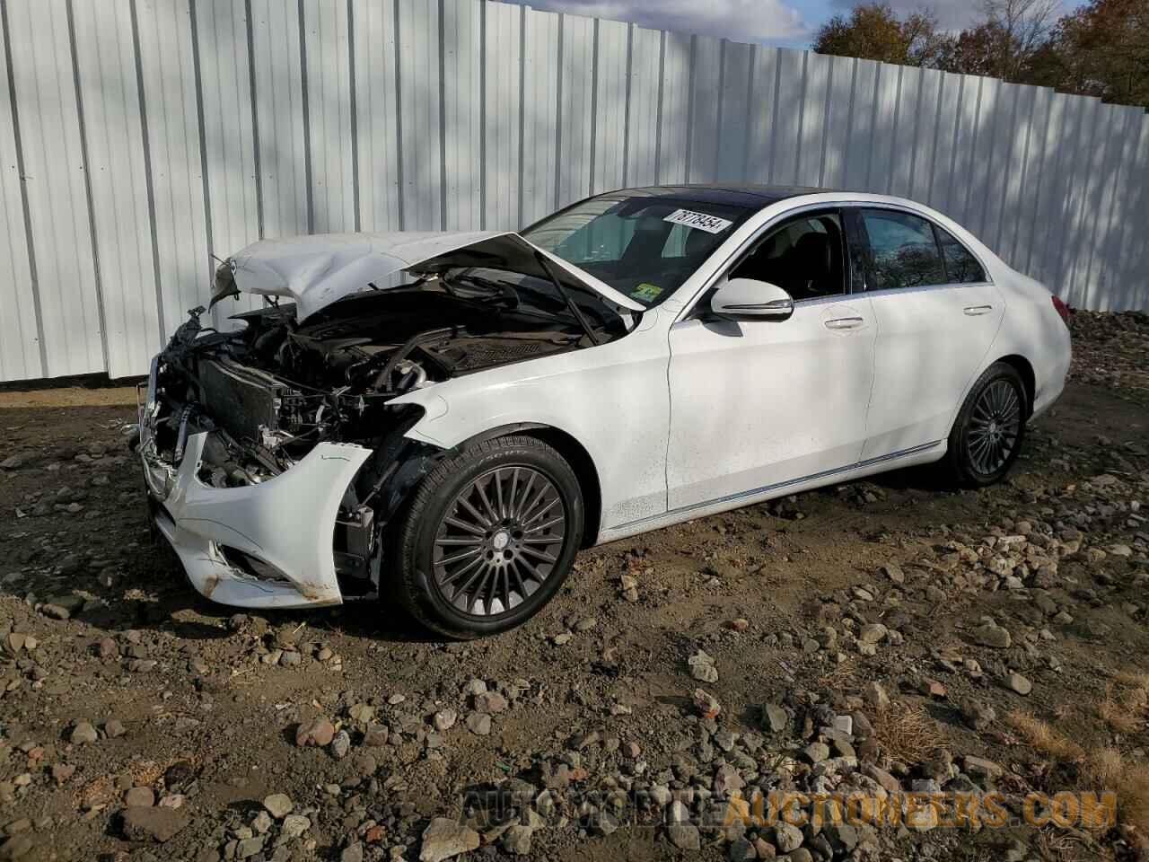 55SWF4KB5GU097690 MERCEDES-BENZ C-CLASS 2016