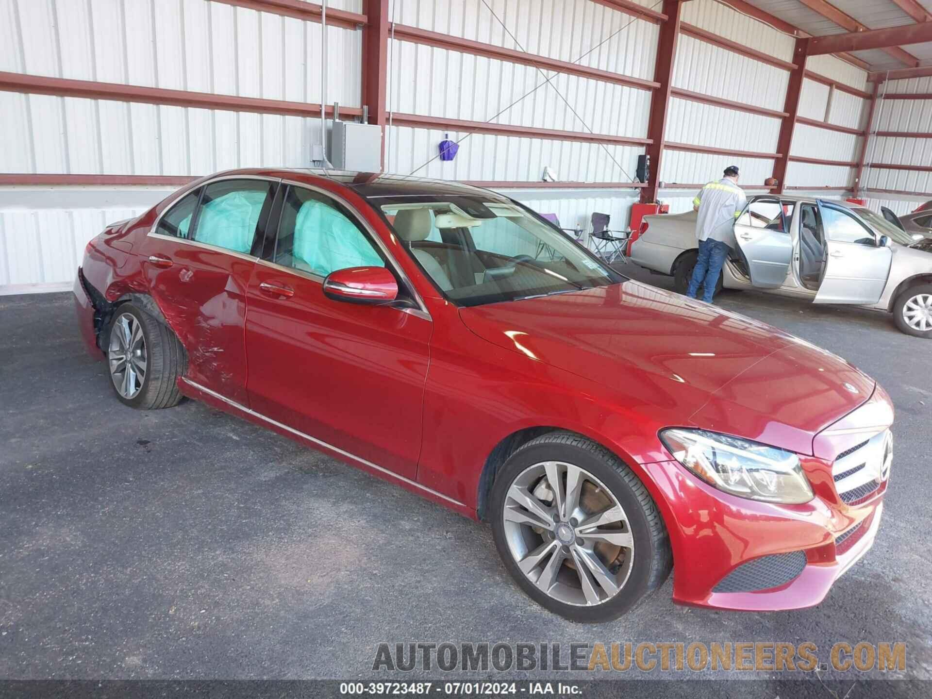 55SWF4KB5GU099603 MERCEDES-BENZ C 300 2016