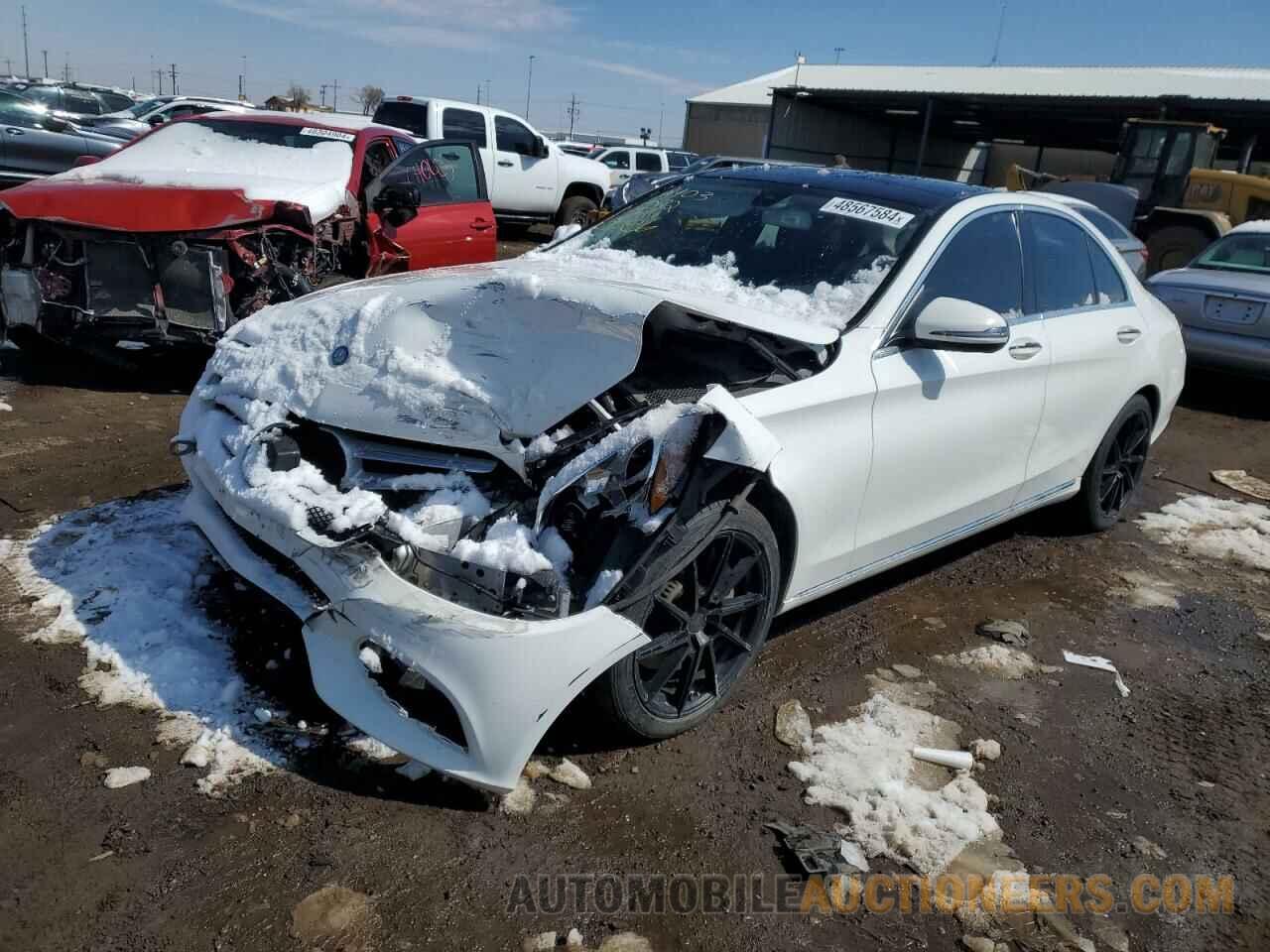 55SWF4KB5GU100653 MERCEDES-BENZ C-CLASS 2016