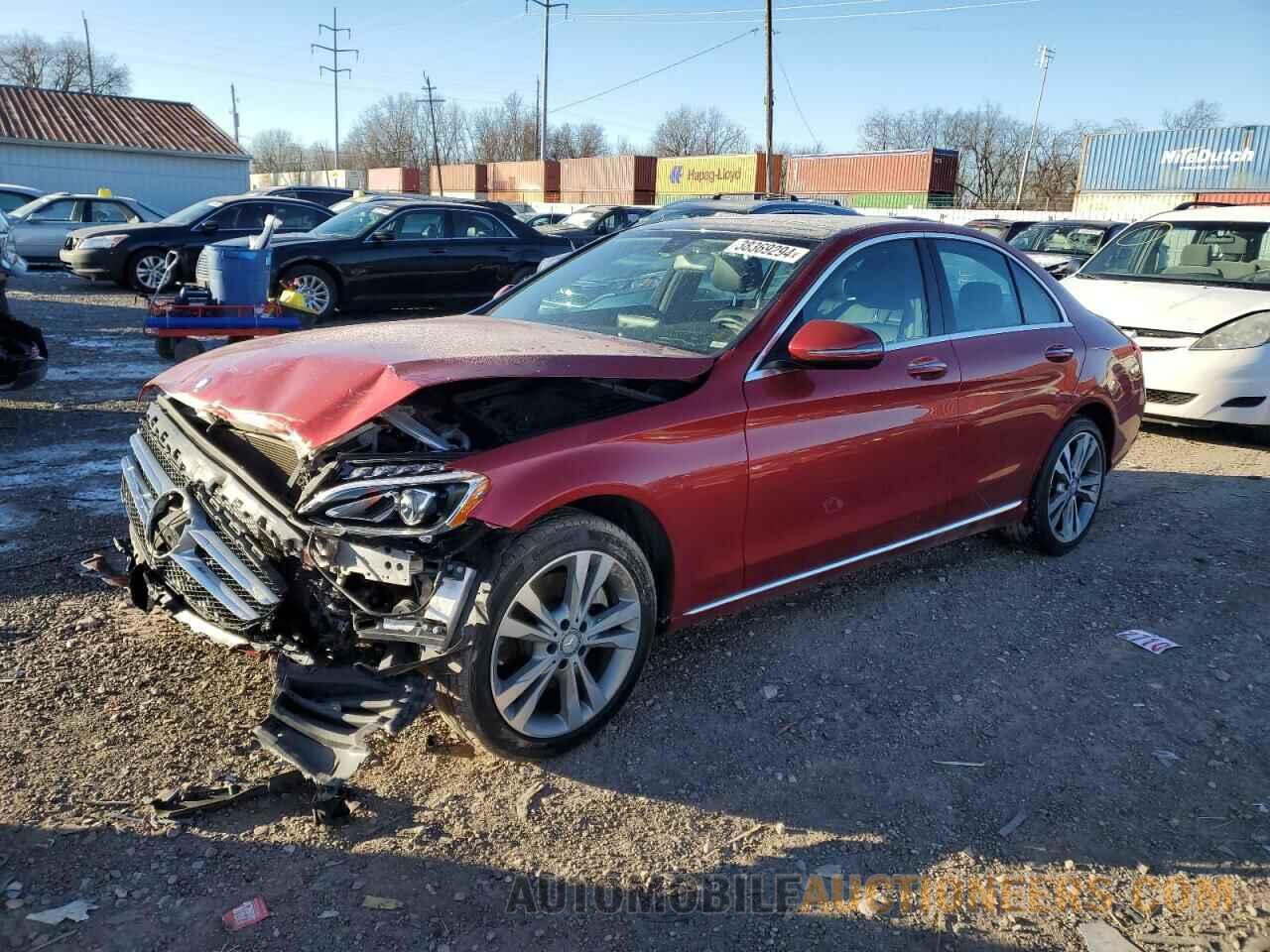 55SWF4KB5GU101575 MERCEDES-BENZ C-CLASS 2016