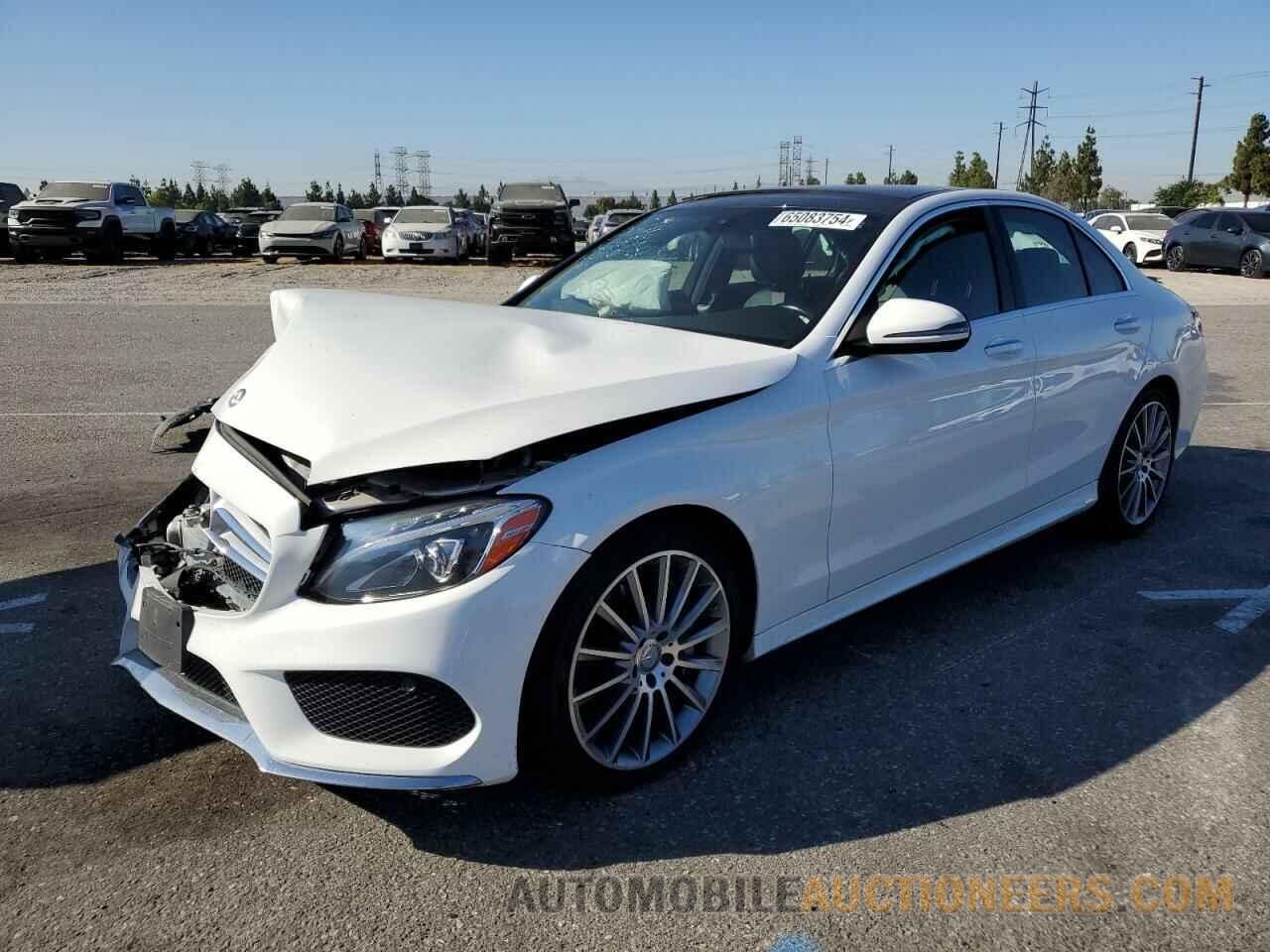 55SWF4KB5GU103634 MERCEDES-BENZ C-CLASS 2016