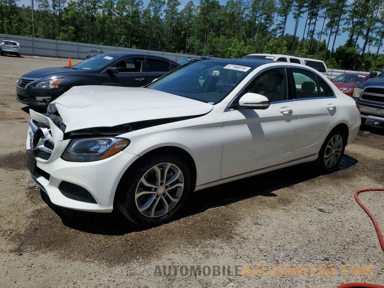 55SWF4KB5GU104492 MERCEDES-BENZ C-CLASS 2016