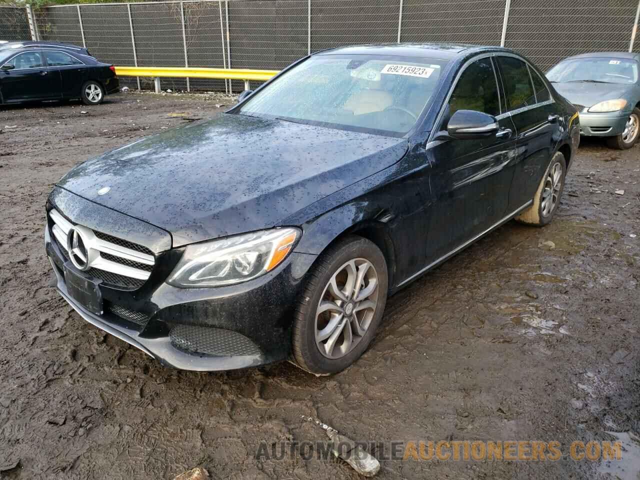 55SWF4KB5GU105397 MERCEDES-BENZ C-CLASS 2016