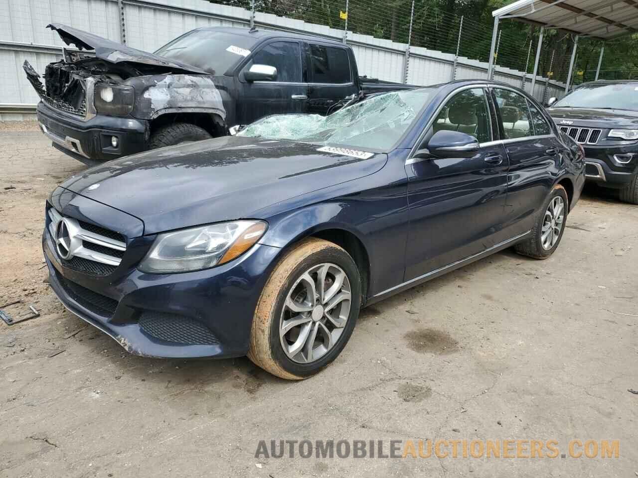 55SWF4KB5GU112253 MERCEDES-BENZ C-CLASS 2016