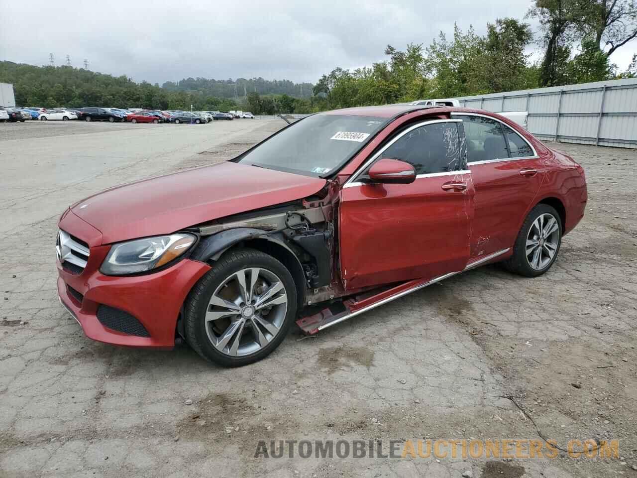 55SWF4KB5GU115377 MERCEDES-BENZ C-CLASS 2016