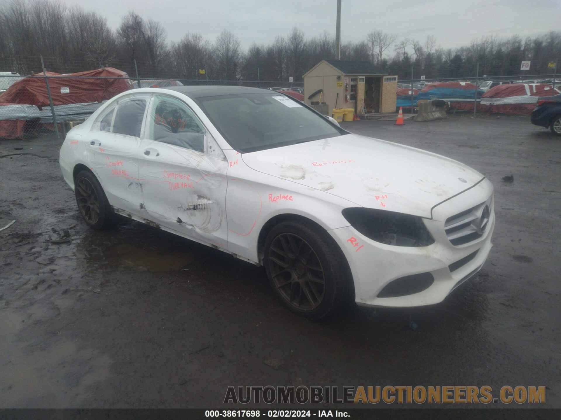 55SWF4KB5GU117744 MERCEDES-BENZ C 300 2016