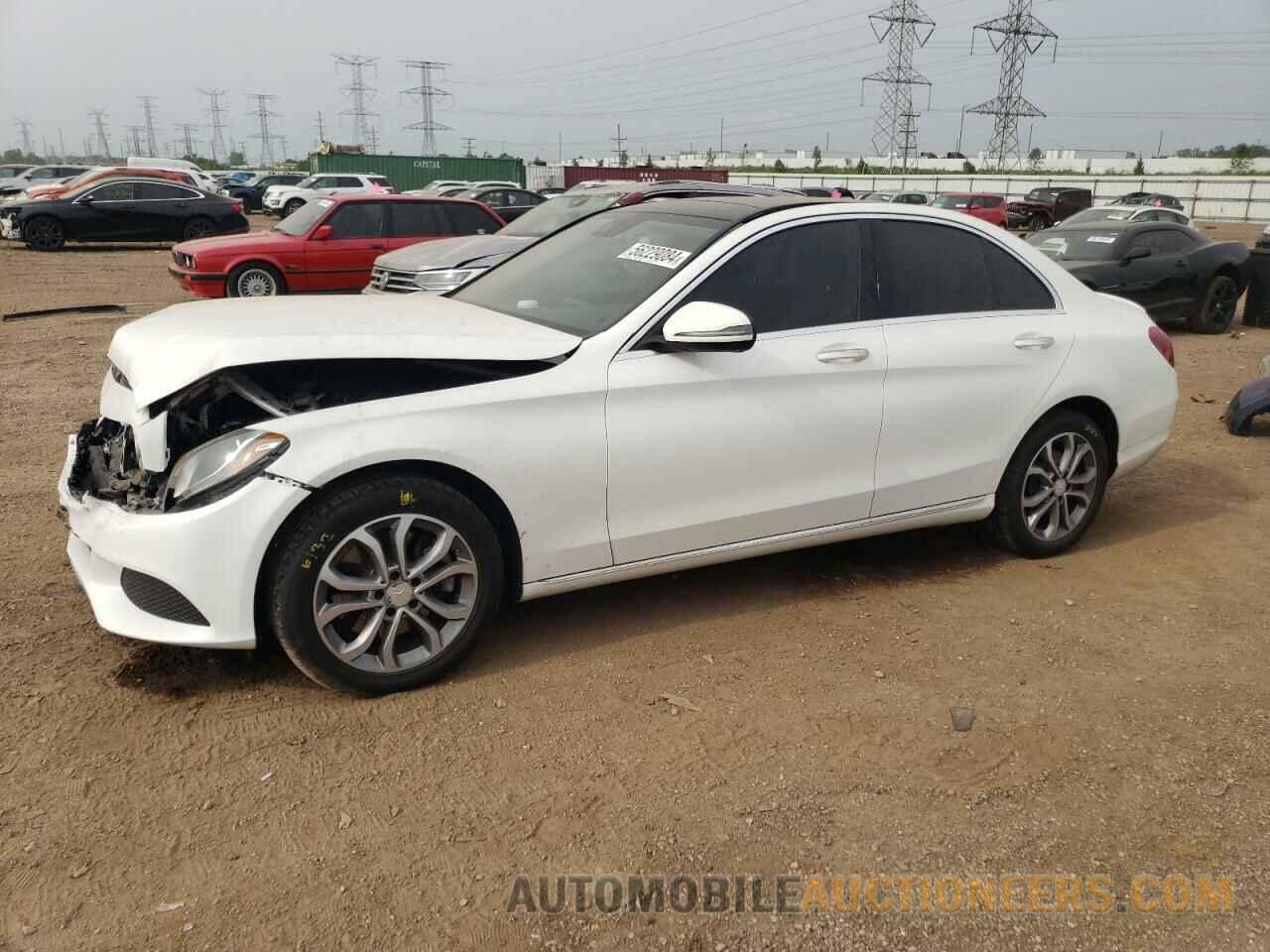 55SWF4KB5GU121910 MERCEDES-BENZ C-CLASS 2016