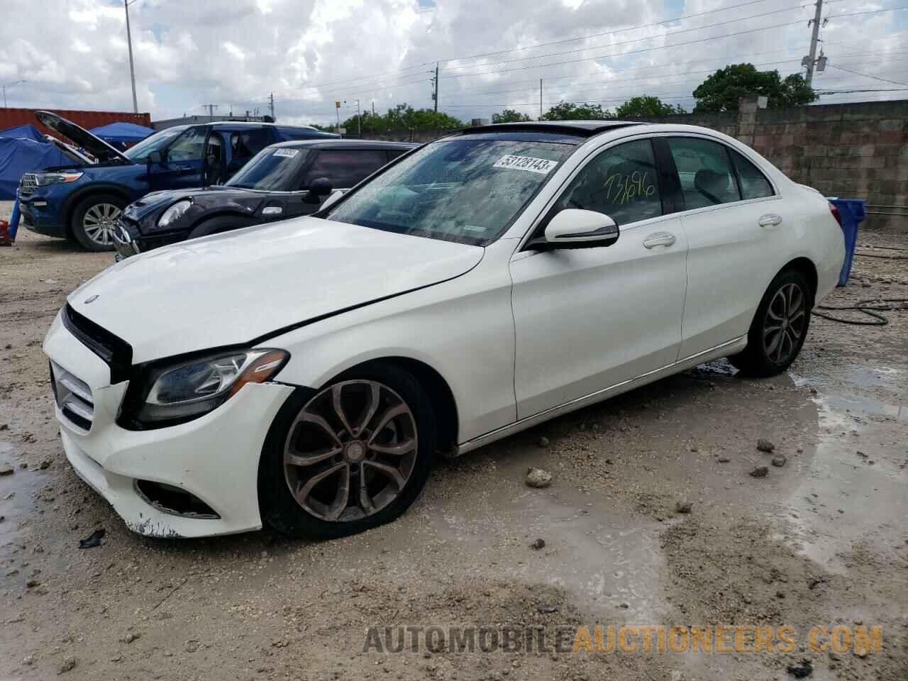 55SWF4KB5GU122670 MERCEDES-BENZ C-CLASS 2016