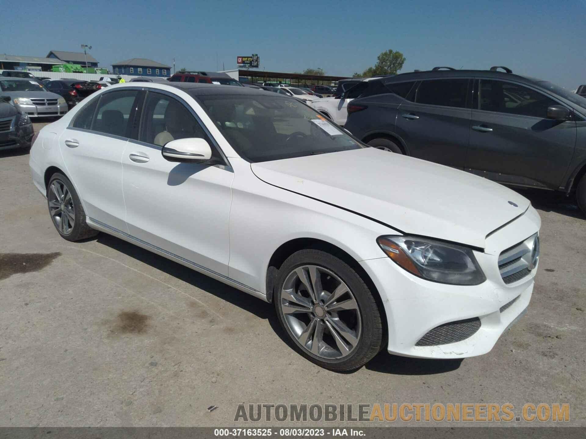 55SWF4KB5GU128369 MERCEDES-BENZ C-CLASS 2016