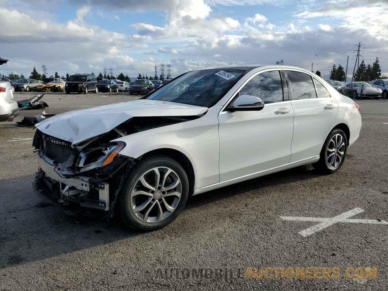 55SWF4KB5GU135290 MERCEDES-BENZ C-CLASS 2016