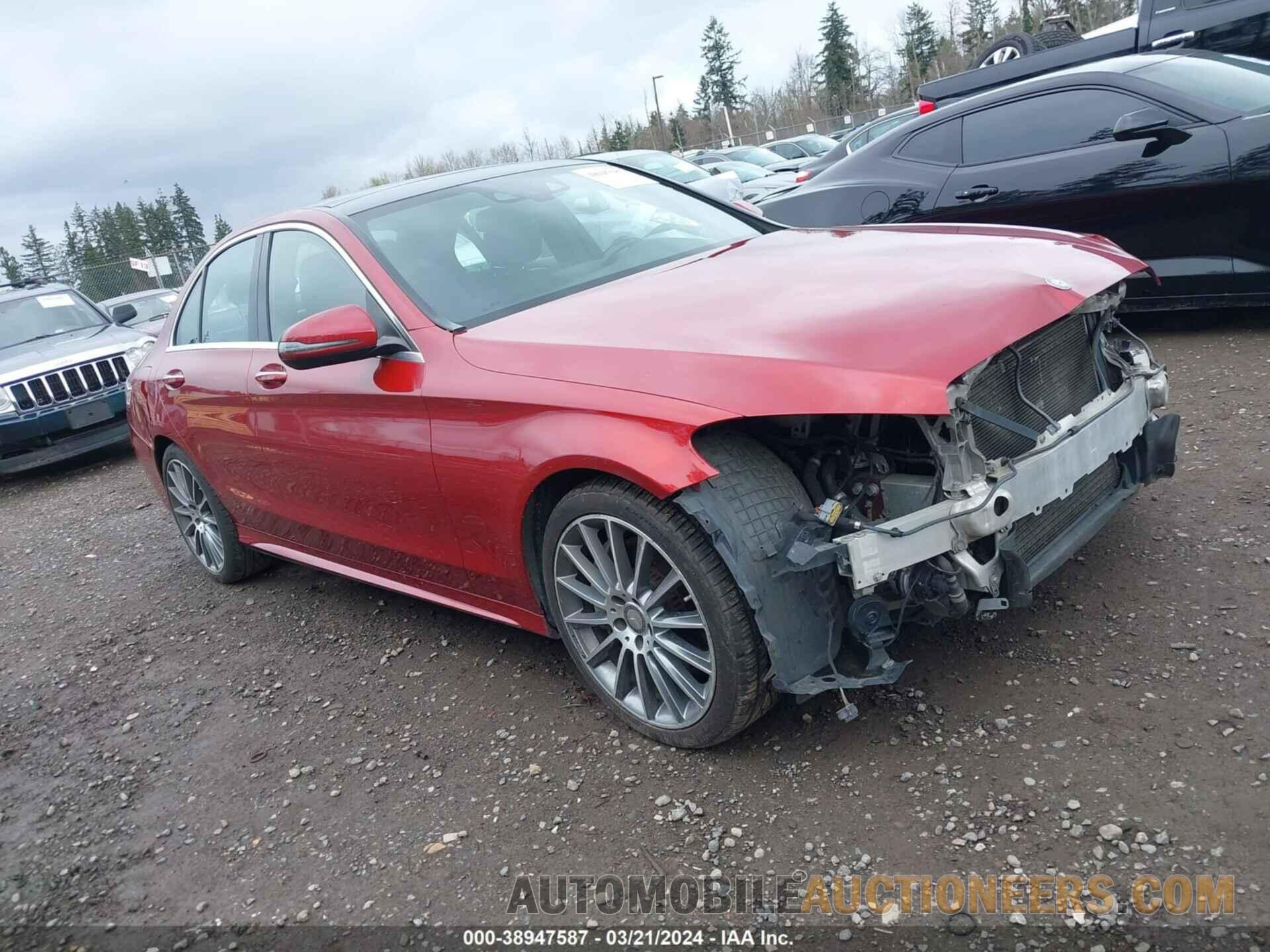 55SWF4KB5GU135998 MERCEDES-BENZ C 300 2016