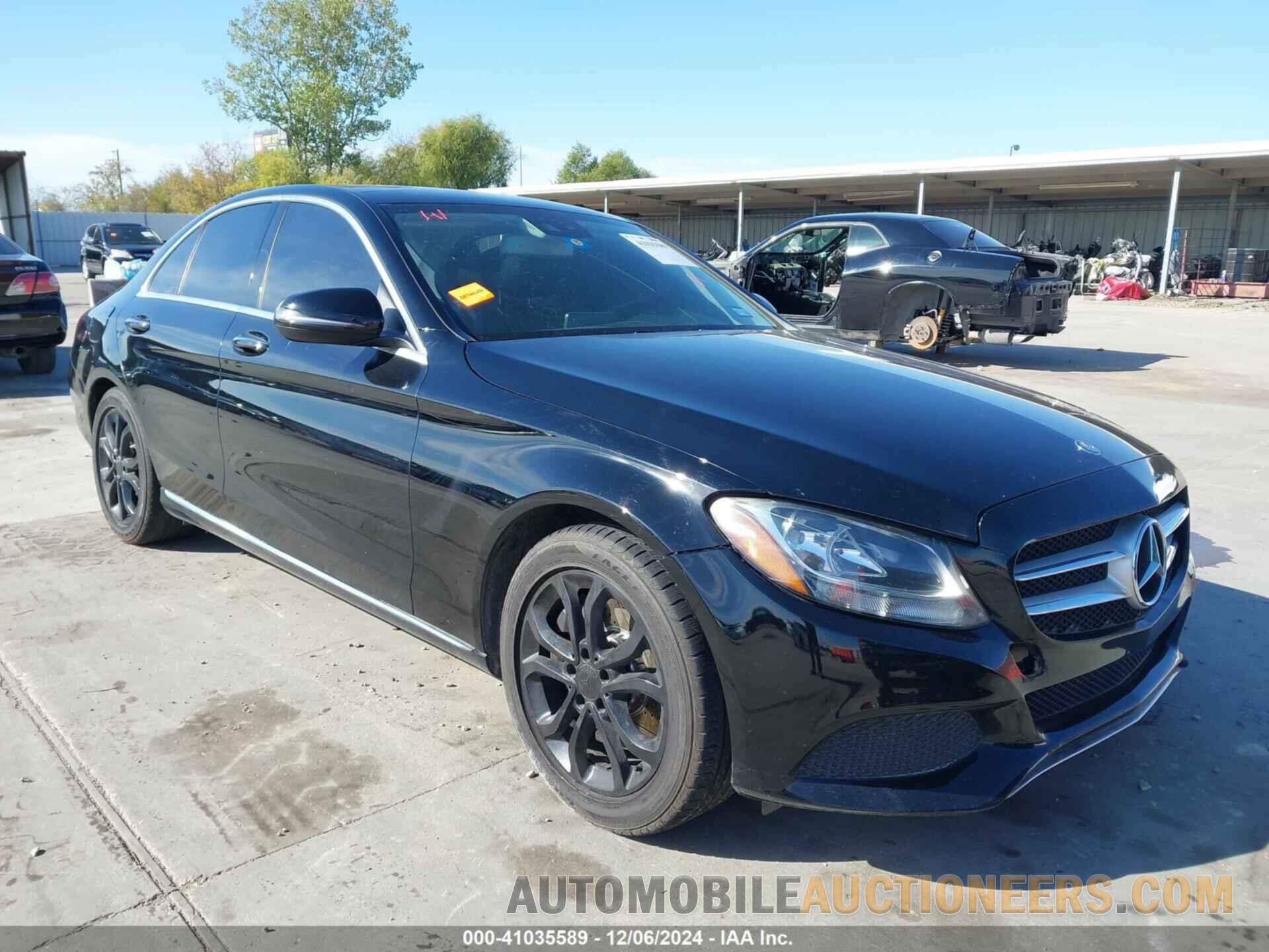 55SWF4KB5GU139467 MERCEDES-BENZ C 300 2016