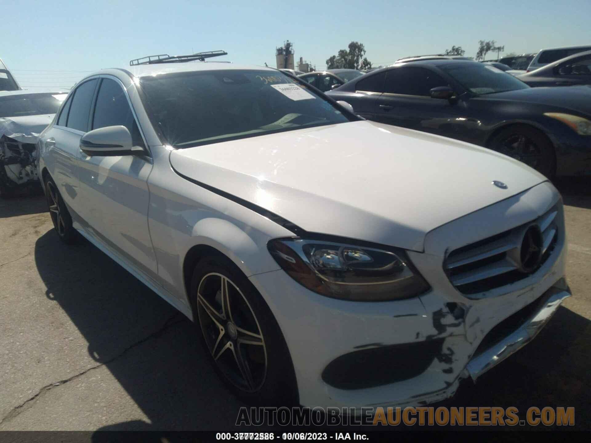 55SWF4KB5GU139954 MERCEDES-BENZ C-CLASS 2016