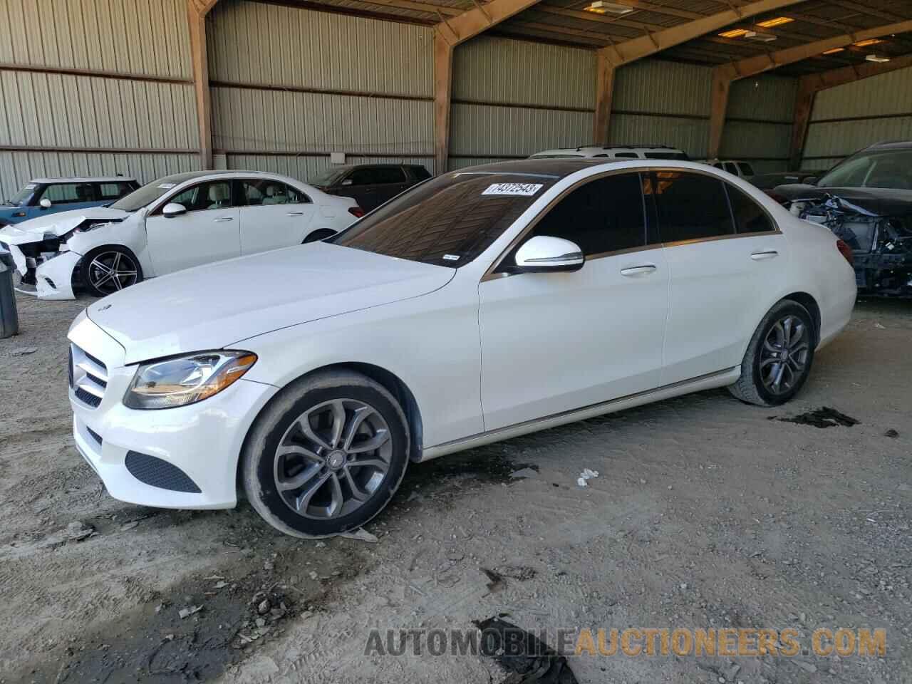 55SWF4KB5GU144619 MERCEDES-BENZ C-CLASS 2016