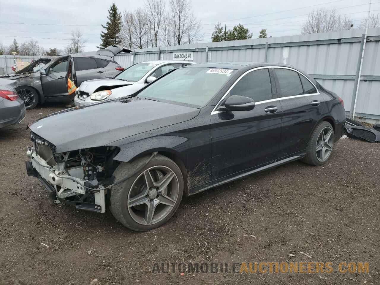 55SWF4KB5GU156656 MERCEDES-BENZ C-CLASS 2016