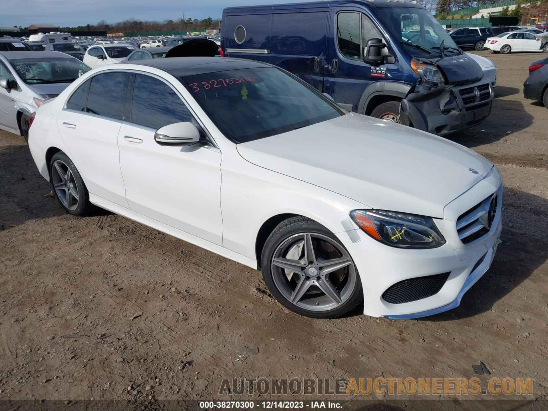 55SWF4KB5GU160240 MERCEDES-BENZ C 2016