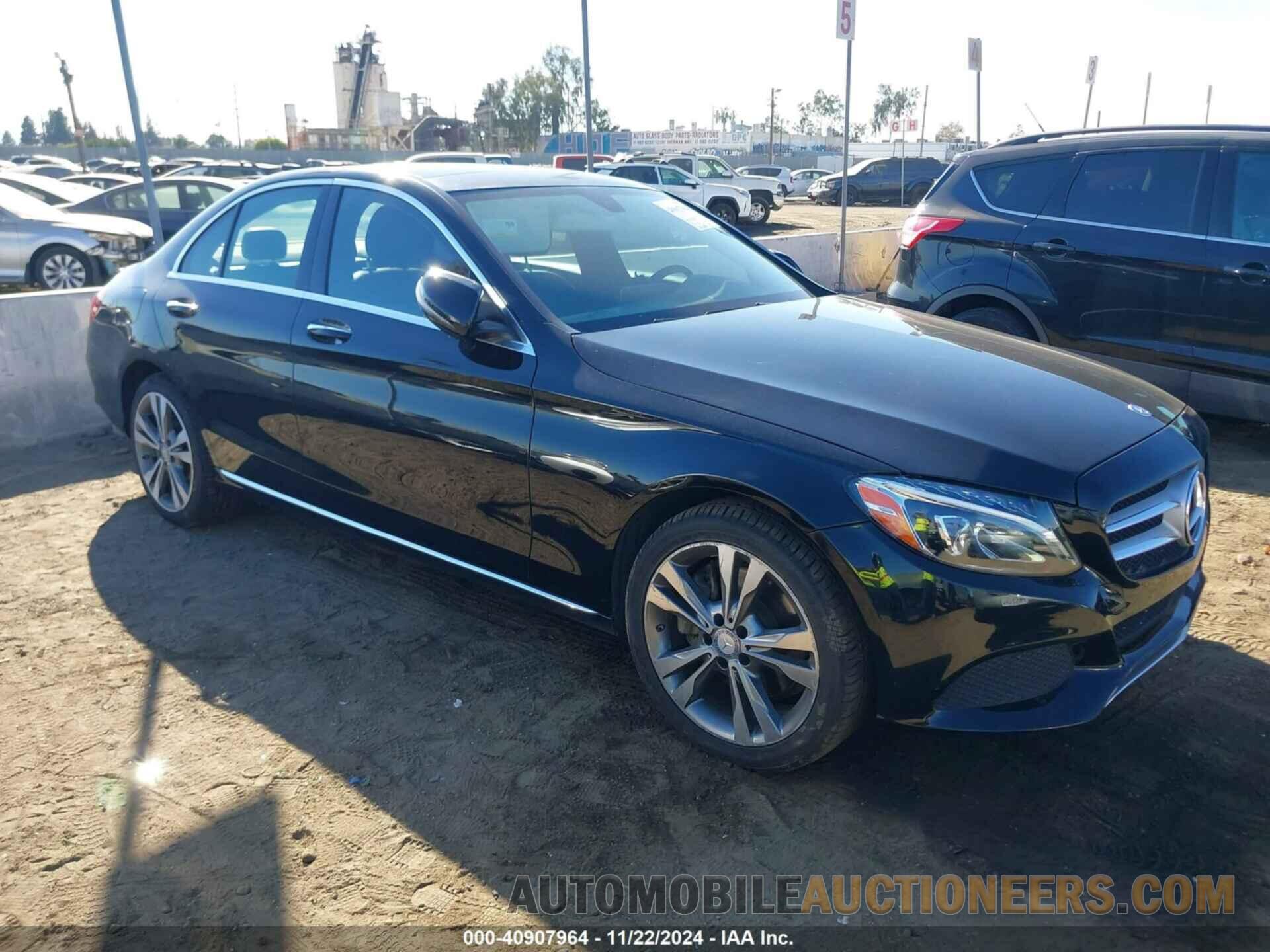 55SWF4KB5GU164627 MERCEDES-BENZ C 300 2016