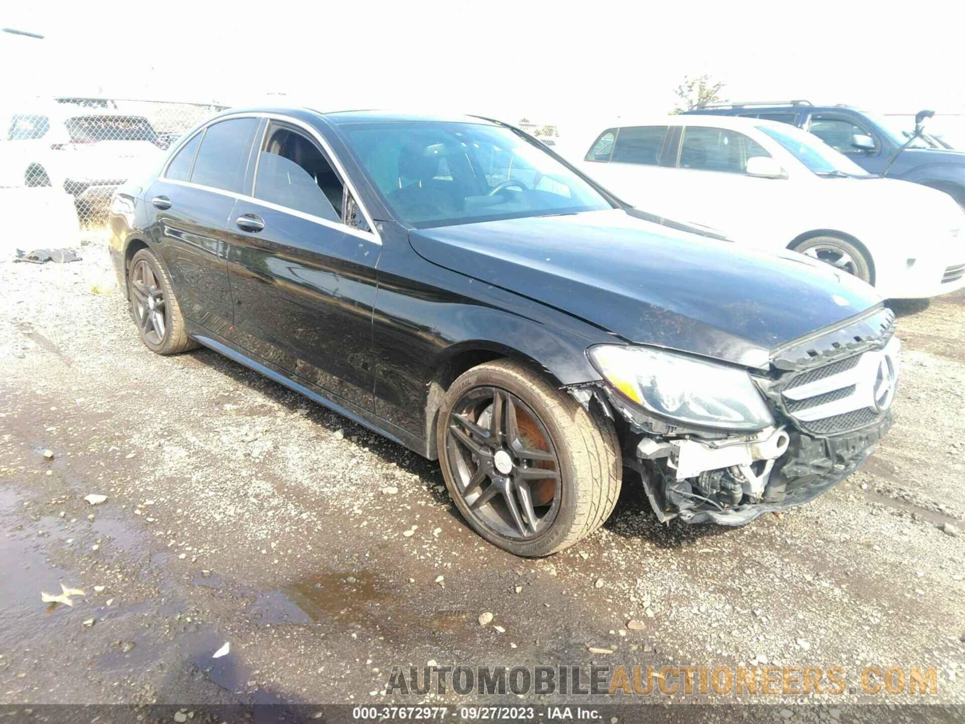 55SWF4KB5GU167155 MERCEDES-BENZ C-CLASS 2016