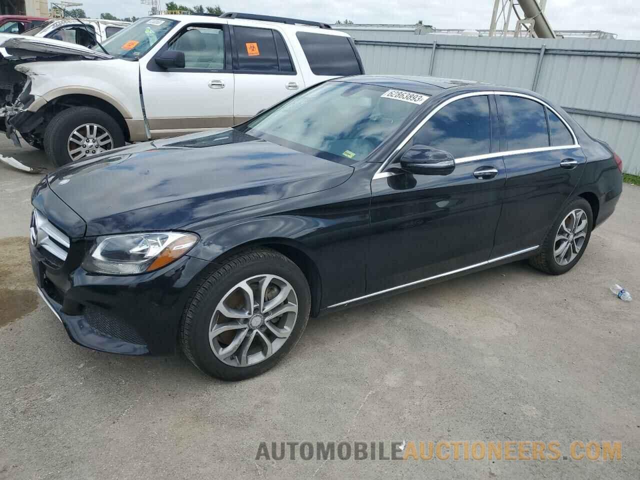 55SWF4KB5GU167169 MERCEDES-BENZ C-CLASS 2016