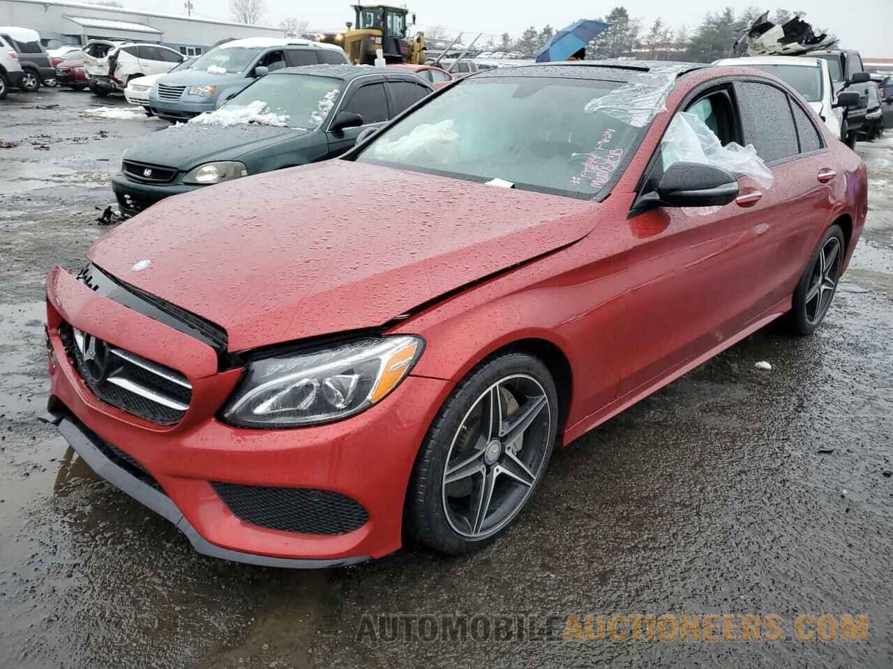 55SWF4KB5GU168077 MERCEDES-BENZ C-CLASS 2016