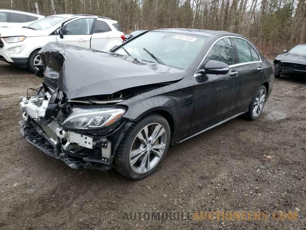 55SWF4KB5GU175059 MERCEDES-BENZ C-CLASS 2016