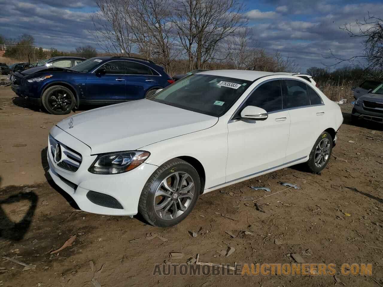 55SWF4KB5GU175191 MERCEDES-BENZ C-CLASS 2016