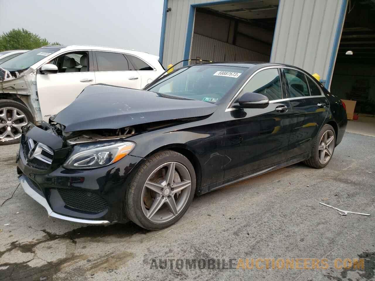 55SWF4KB5HU179839 MERCEDES-BENZ C-CLASS 2017