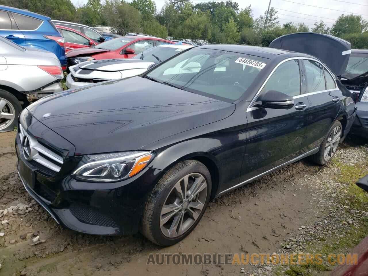 55SWF4KB5HU183096 MERCEDES-BENZ C-CLASS 2017